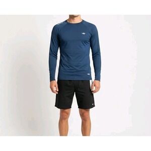 Angel Season Mens  Large Rash Guard Upf 50  Long Sleeve Chirt Swim S